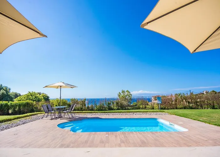 Filon Ktima Beachfront Upscale 别墅 卡拉瓦杜斯